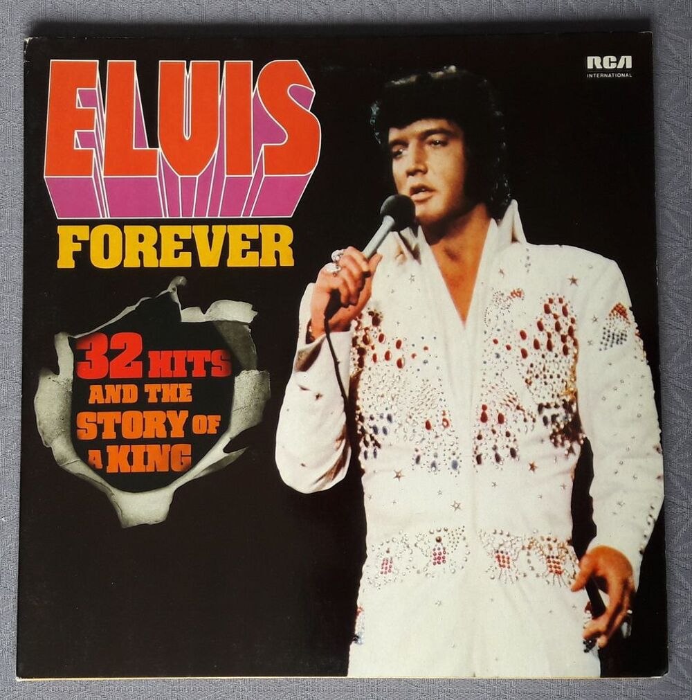 2 VINYLES 33 TOURS DE ELVIS PRESLEY CD et vinyles