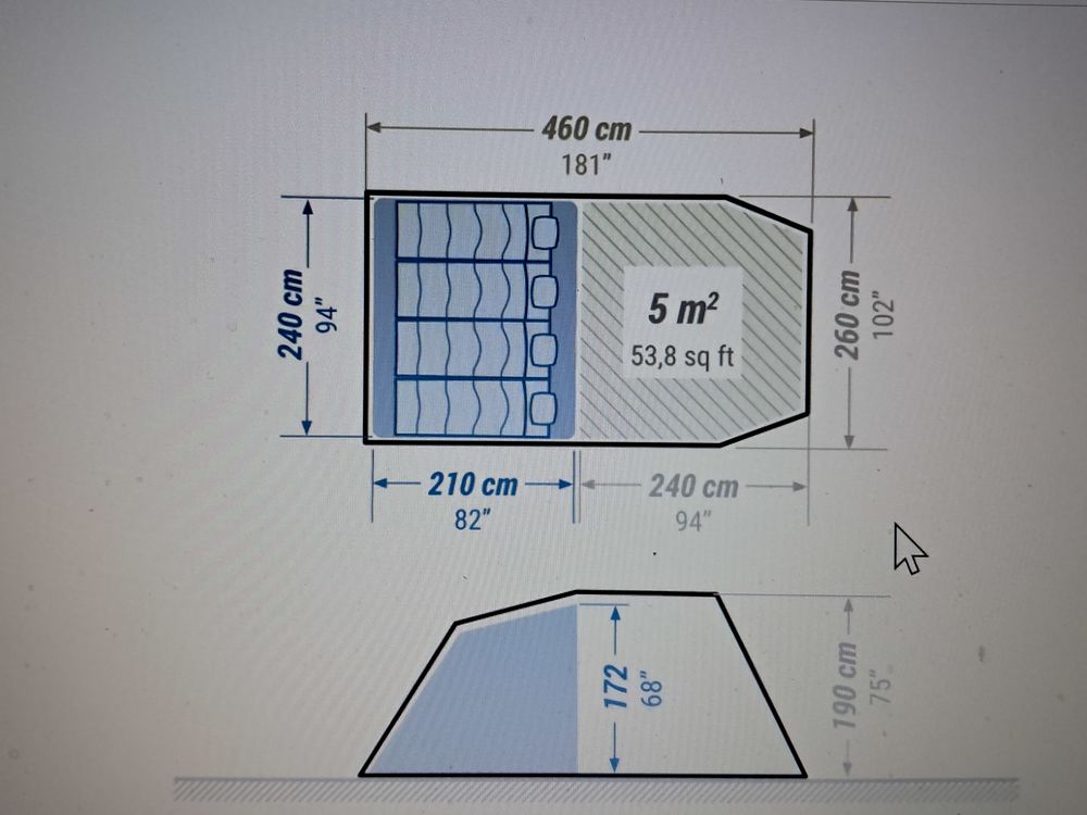 TENTE CAMPING GUECHUA Téléphones et tablettes