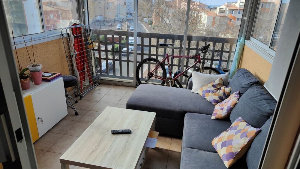 Vente Appartement Le titre de votre annonceLE CAP D'AGDE: Appartement avec vue dégagée, résidence avec piscine et tennis sur l'île des pêcheurs: STUDIO + LOGGIA. Le cap d agde