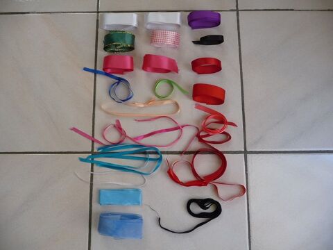 Rubans divers textiles et couleurs 10 Celles-sur-Belle (79)