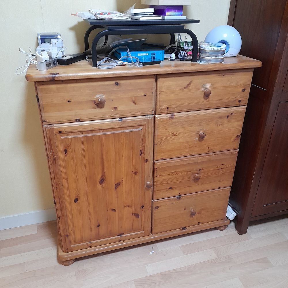 Buffet cuisine en pin massif Meubles