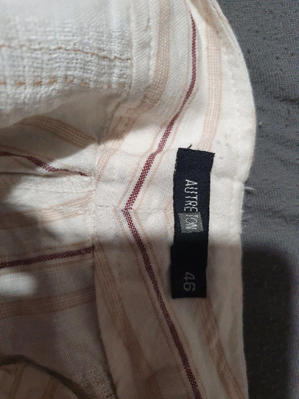 Pantalon style lin 46 Vêtements
