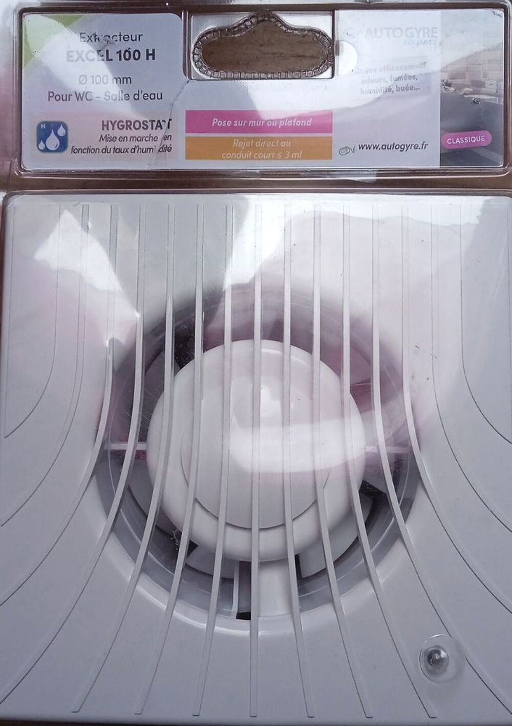 Extracteur humidit&eacute; pour SDB, WC neuf Bricolage