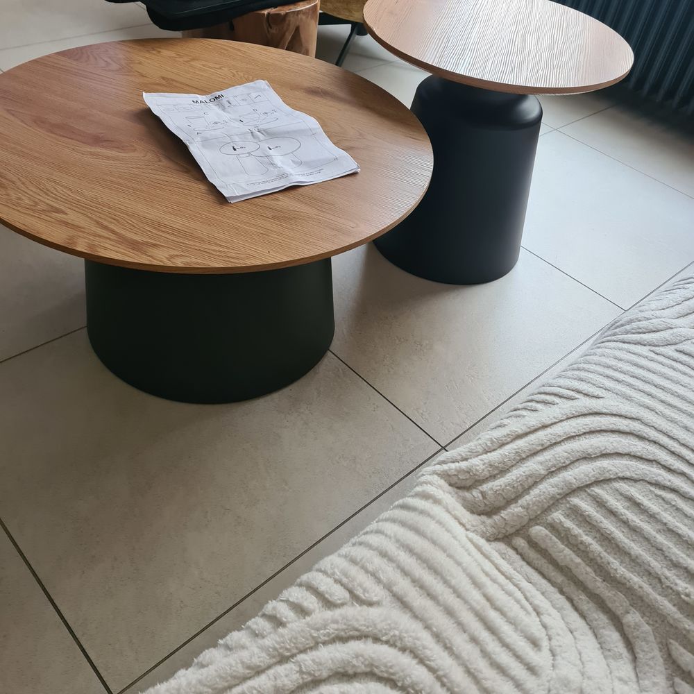Ensemble Table gigogne 2 pi&egrave;ces Meubles
