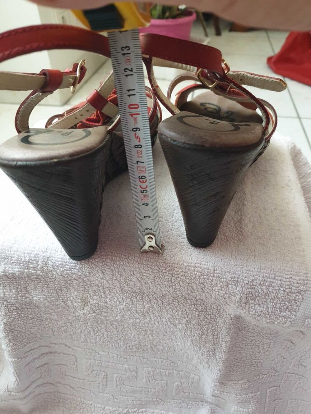 sandales d'&eacute;t&eacute; &agrave; talons femme Chaussures
