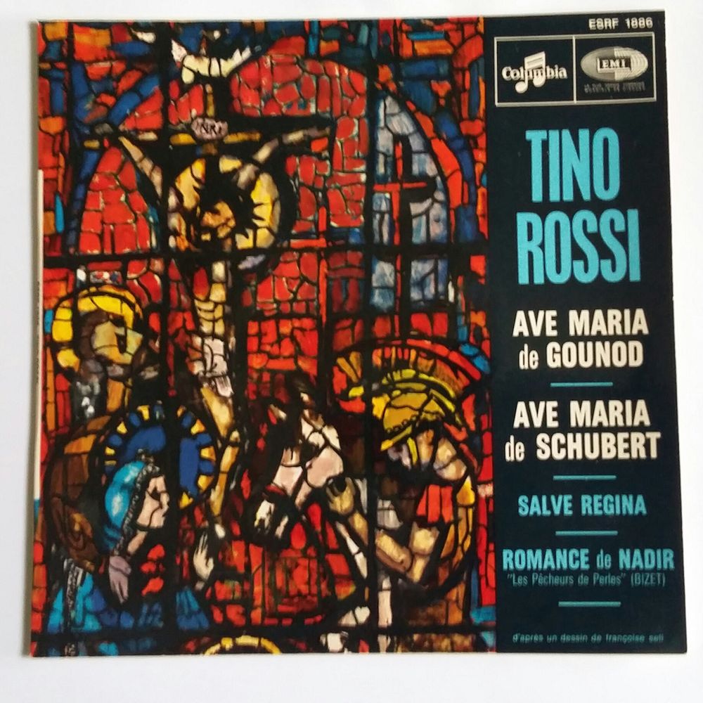 Tino Rossi : Vinyle : 45 tours : 4 titres CD et vinyles