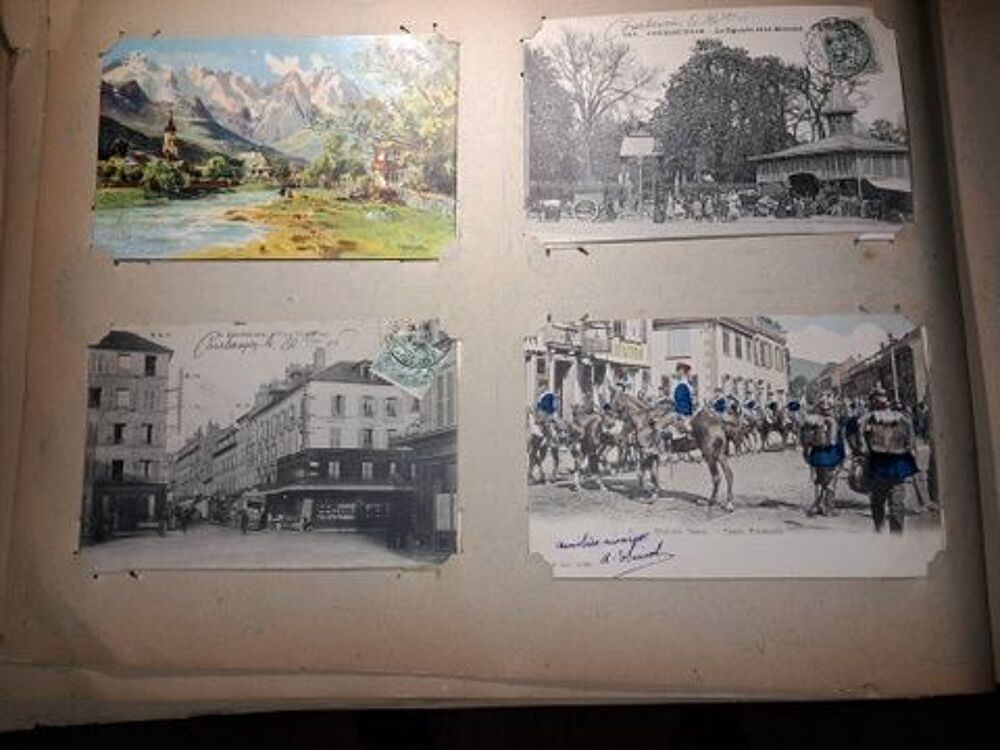 ALBUM CARTES POSTALES 