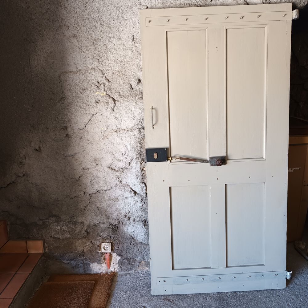 Porte entr&eacute;e ext&eacute;rieur ch&ecirc;ne Bricolage