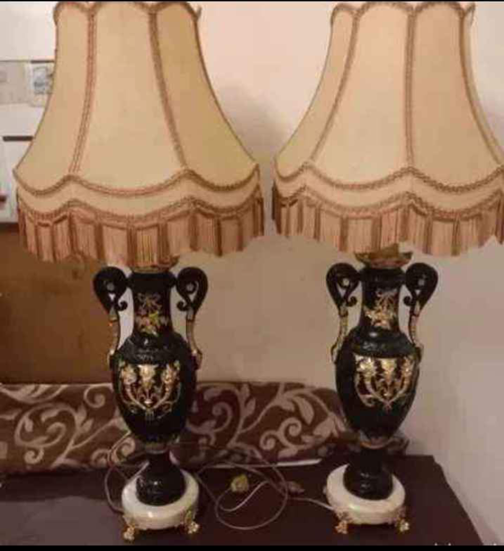 2 grande lampe ancienne Décoration