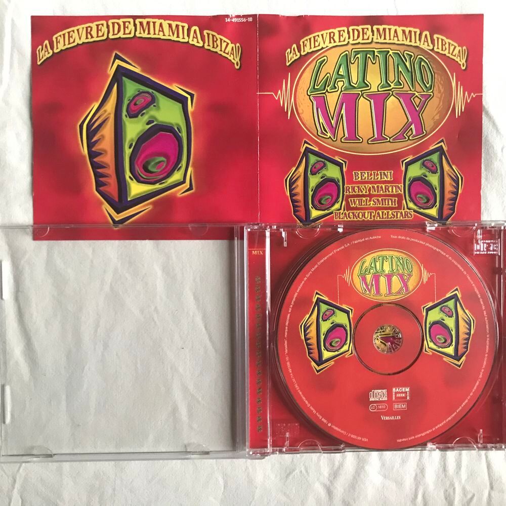 CD Latino Mix La Fi&egrave;vre De Miami A Ibiza! Compilation CD et vinyles
