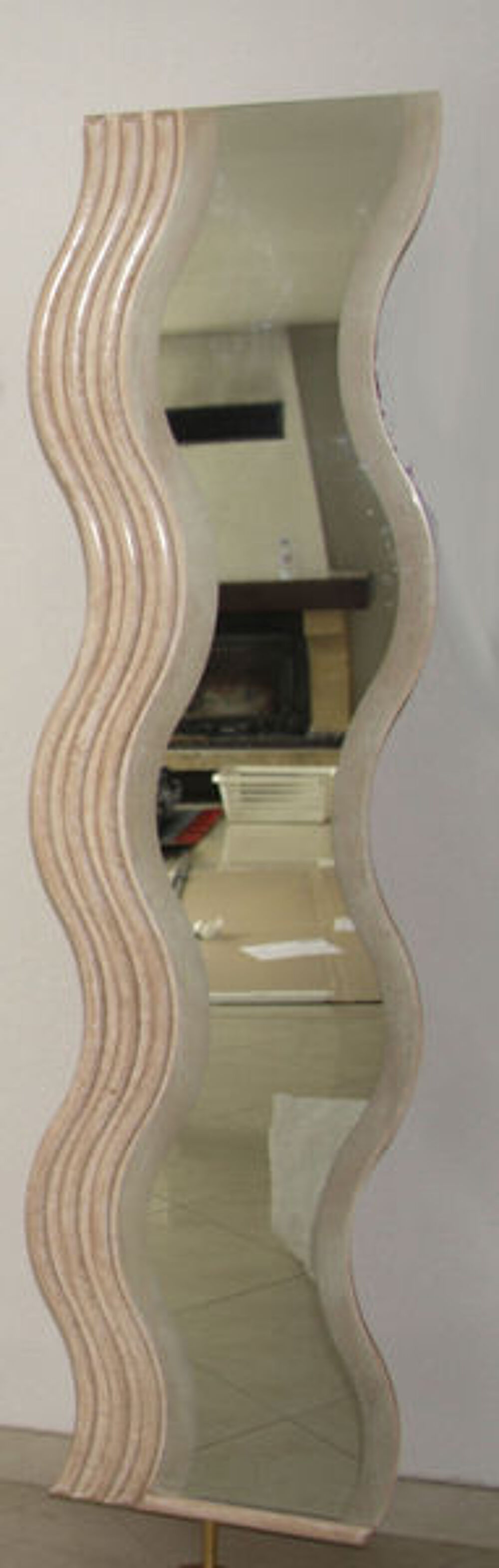 Miroirs vestiaires design contemporain en rotin Meubles