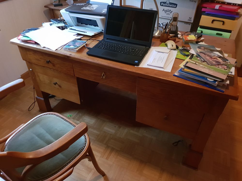 Bureau ch&ecirc;ne massif Meubles
