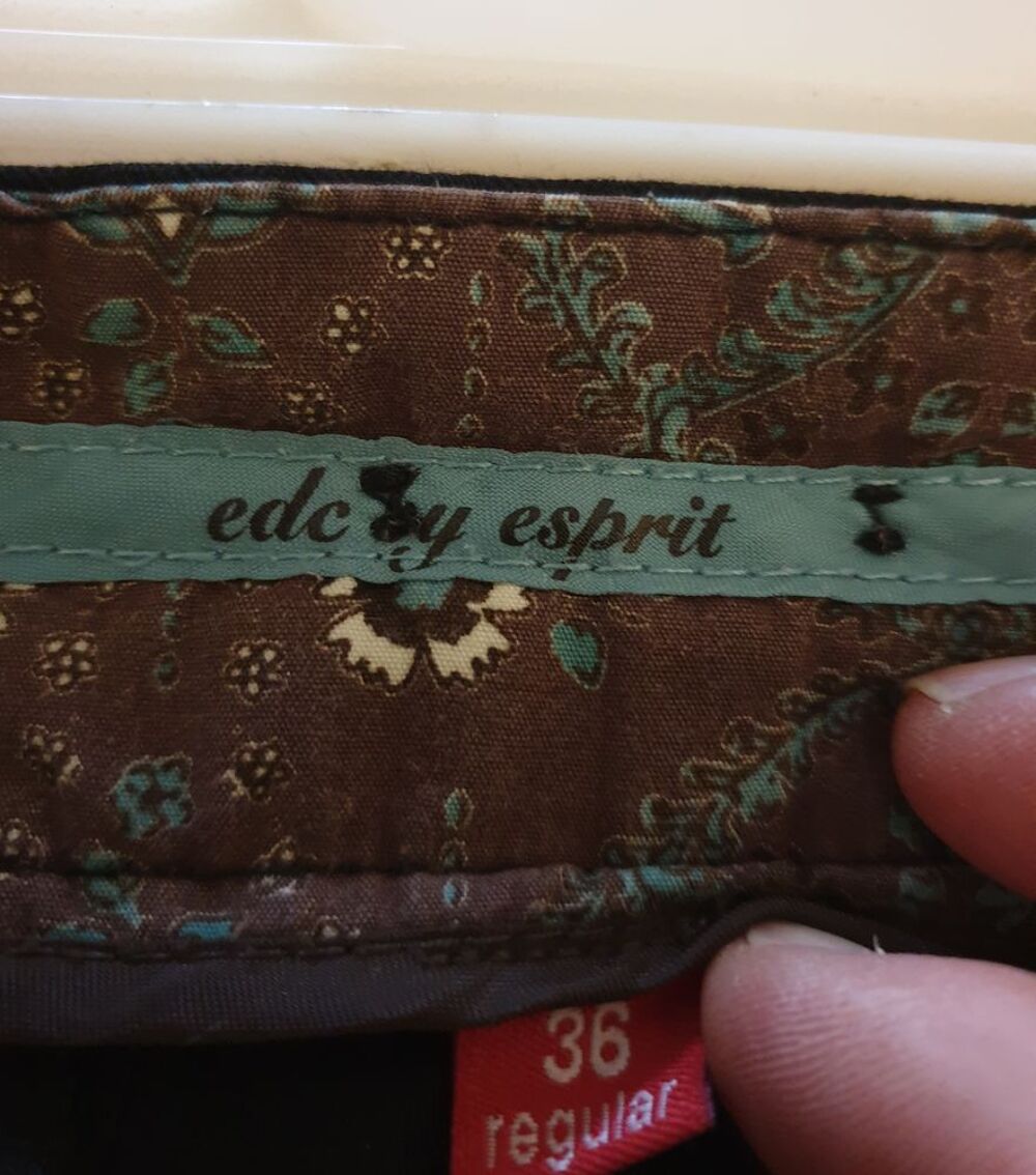 Pantalon noir ? edc by esprit ? 36 regular Vêtements