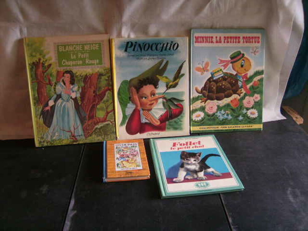  5 Anciens livres de contes pour enfants Livres et BD