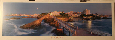 BIARRITZ  :   PASSERELLE DU ROCHER DE LA VIERGE    17 Anglet (64)
