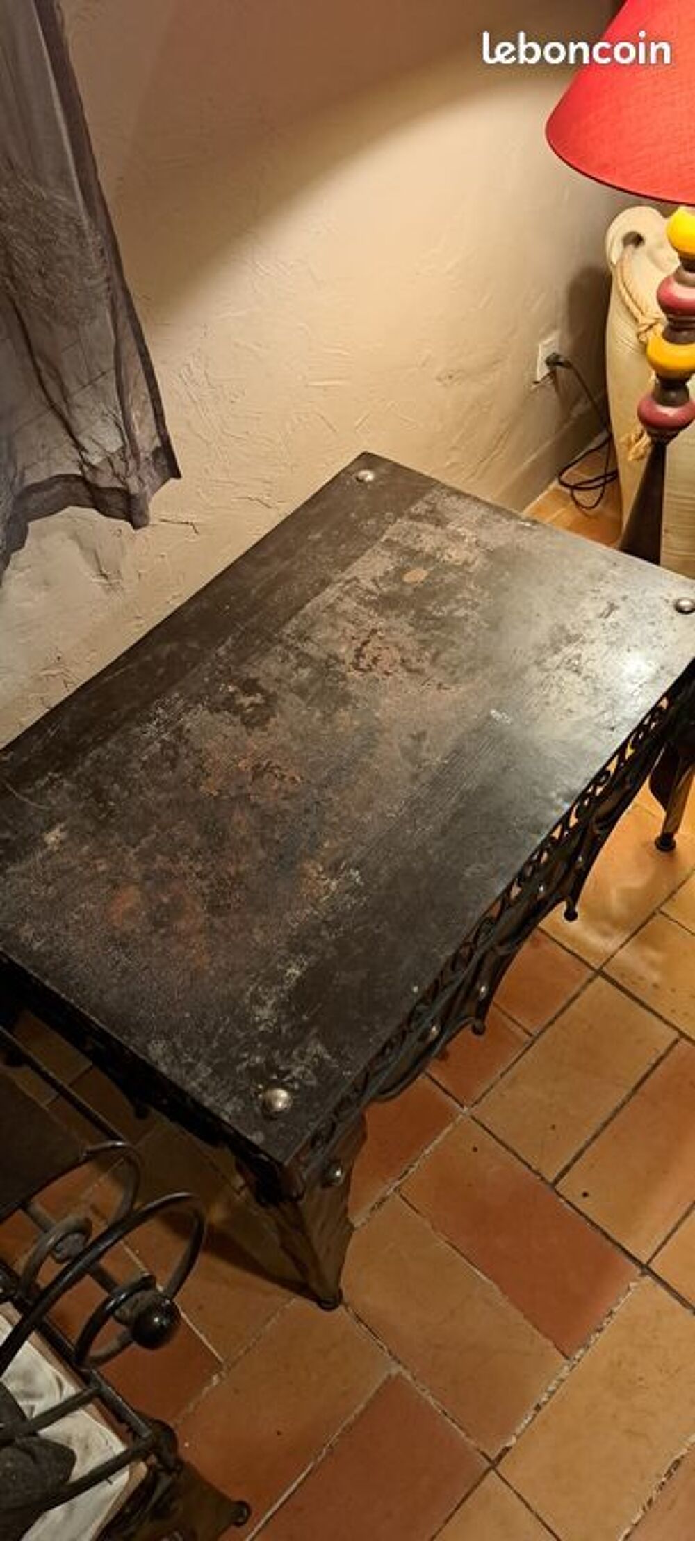 Table fer forg&eacute; Meubles