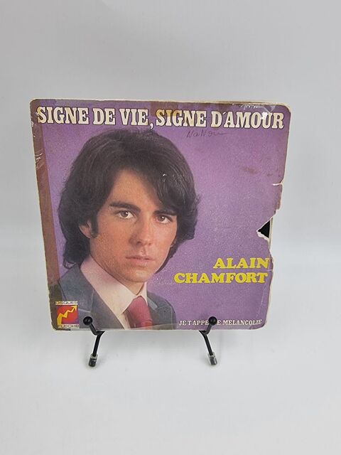 Vinyle 45 tours Alain Chamfort : Signe de Vie, Signe d'Amour 2 Vulbens (74)