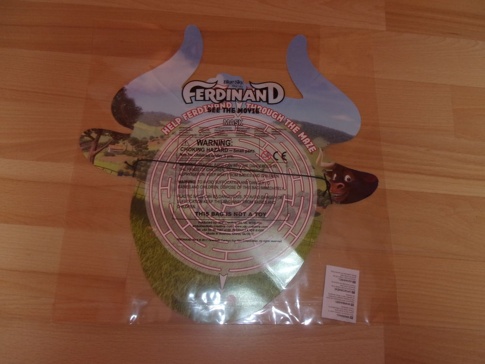 Masque Ferdinand (Neuf) Jeux / jouets