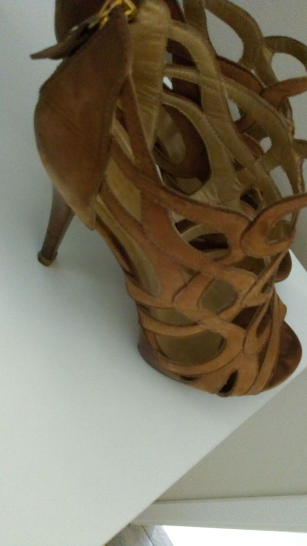 STUART WEITZMAN Sandales nude 37 Chaussures