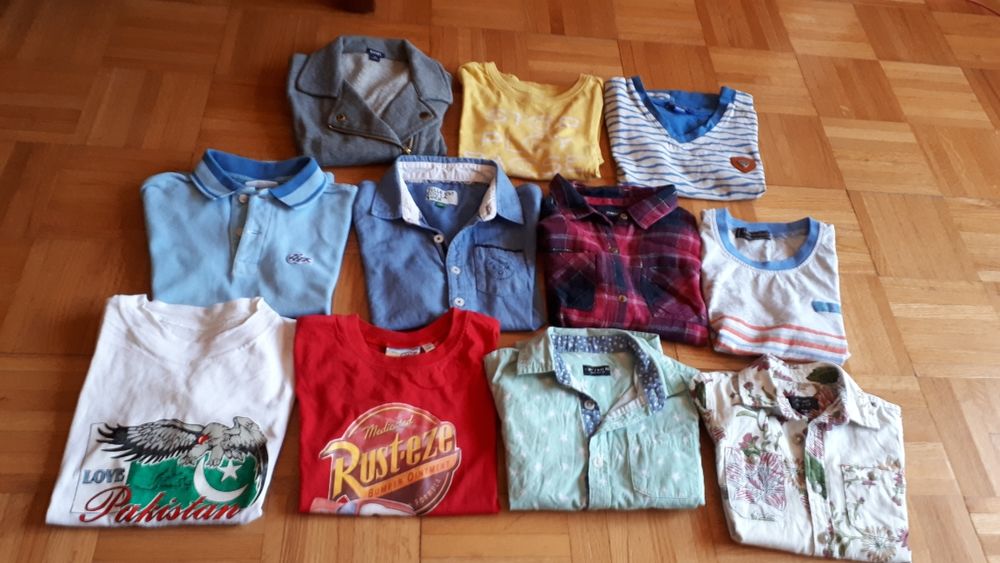 Lot 11 v&ecirc;tements gar&ccedil;on 4 et 6 ans - TBE Vêtements enfants