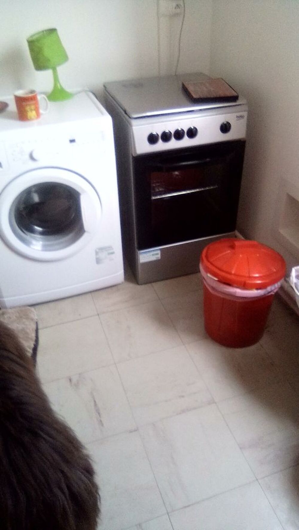 lave linge et gazini&egrave;re Electroménager