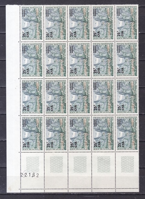 Timbres EUROPE-FRANCE La Runion 1965 YT 364 4 Lyon 5 (69)