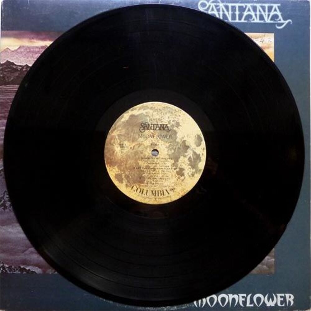 Disque vinyle 33T, 2LP, Santana, Moonflower, TBE CD et vinyles