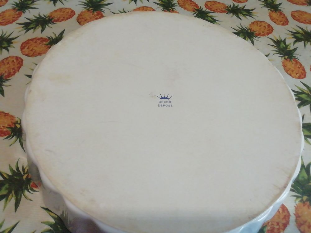 Magnifique plat d&eacute;cor d&eacute;pos&eacute; vintage ann&eacute;e 70 /80 Cuisine