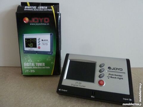 Accordeur chromatique pour guitare/basse/violon 10 Ondres (40)