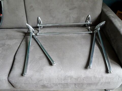 Porte serviette sortie de bain en m�tal chrom� 100 Monflanquin (47)