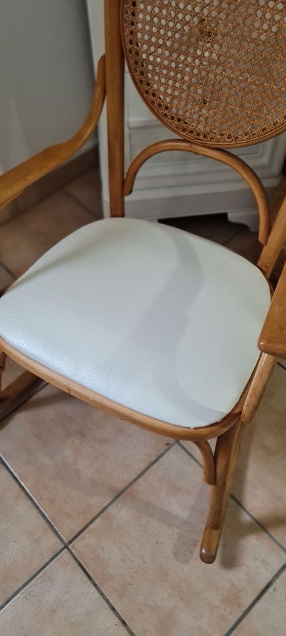 Rocking chair enfant en rotin Mobilier enfants