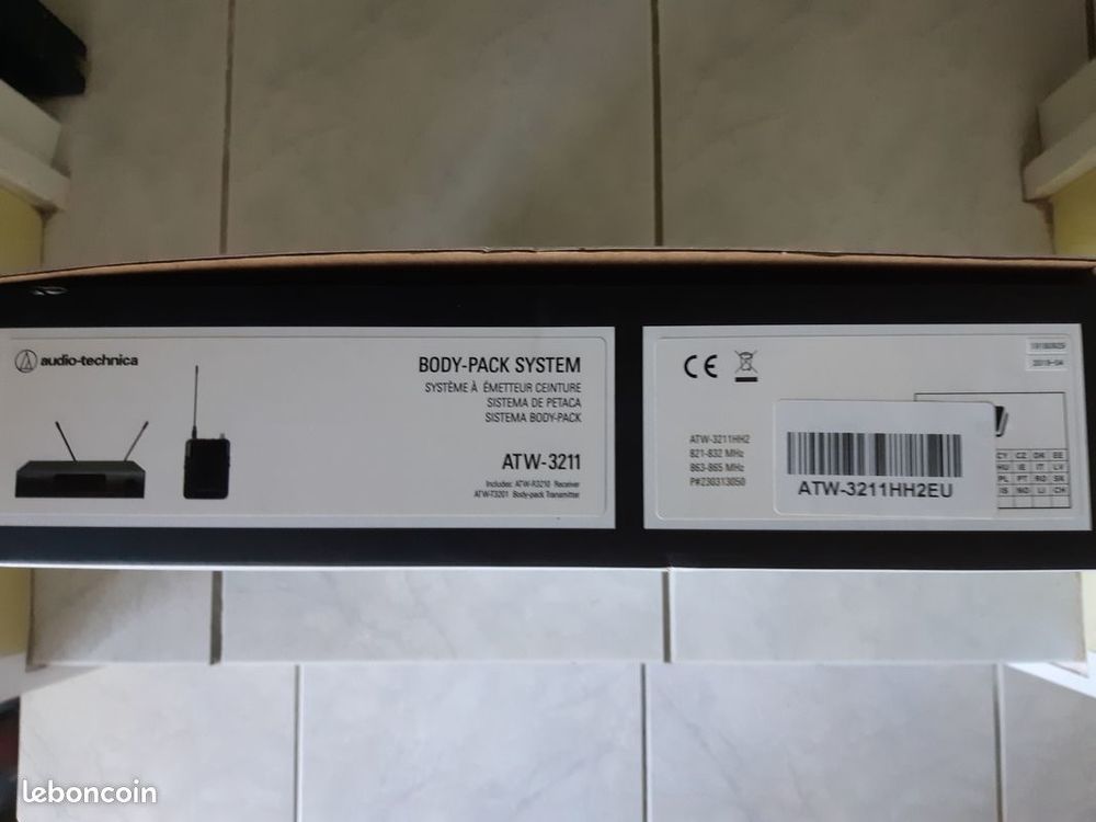 MICRO UHF WIRELESS (sans fil) Audio et hifi