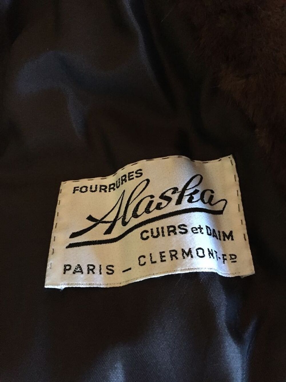 manteau en vison Vêtements
