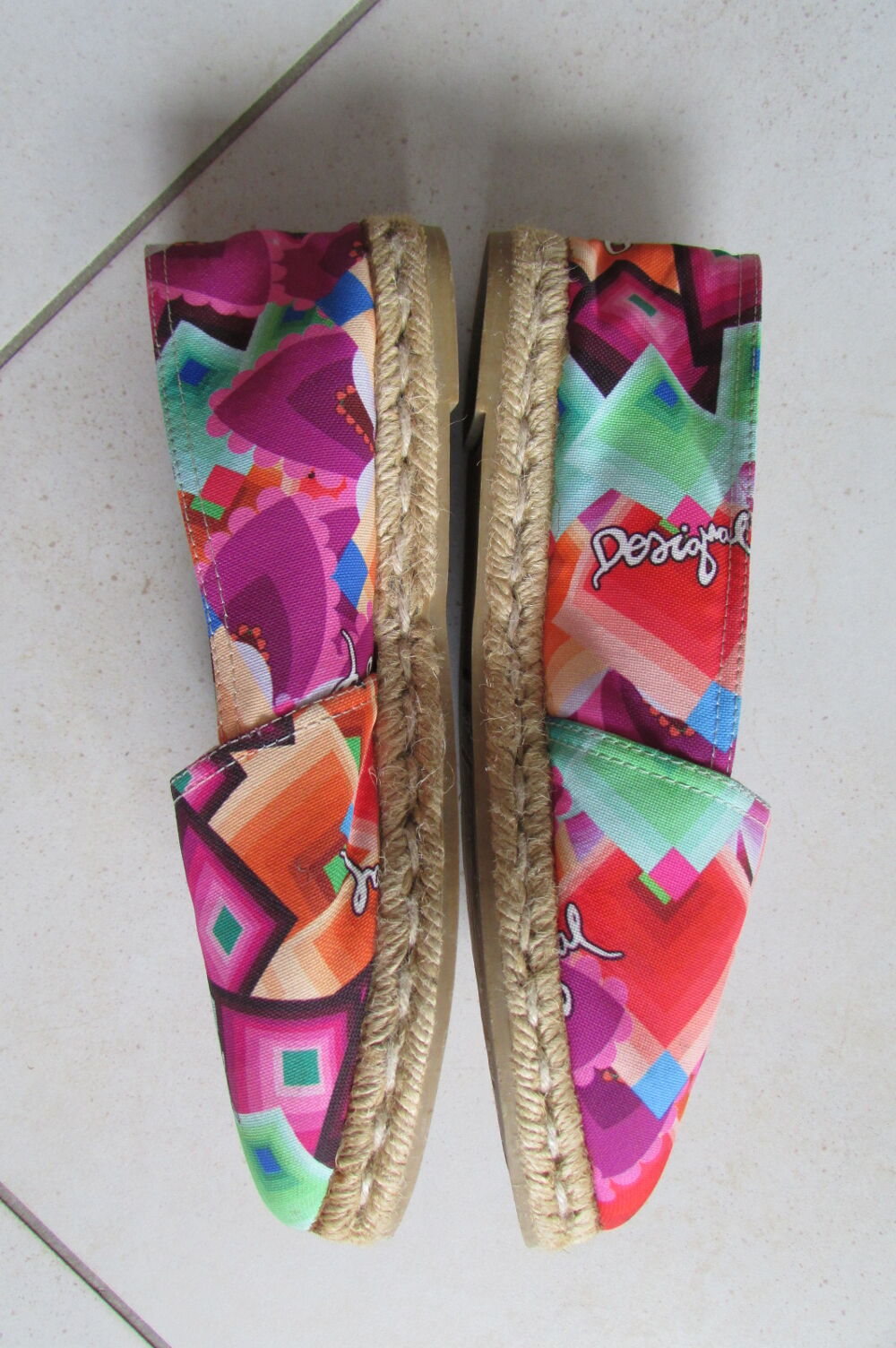 Paire d'Espadrilles Desigual taille 39, comme neuves Chaussures