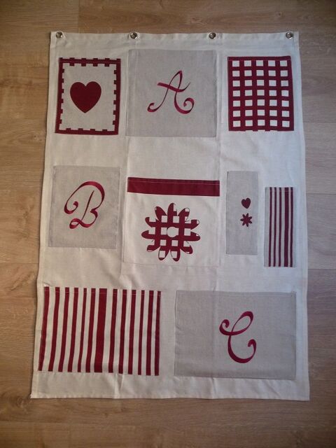 Vide poche mural en tissu Grand Format - NEUF 20 Celles-sur-Belle (79)