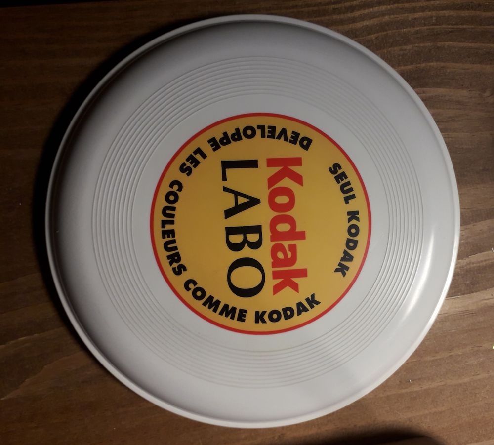 Frisbee publicitaire Kodak 