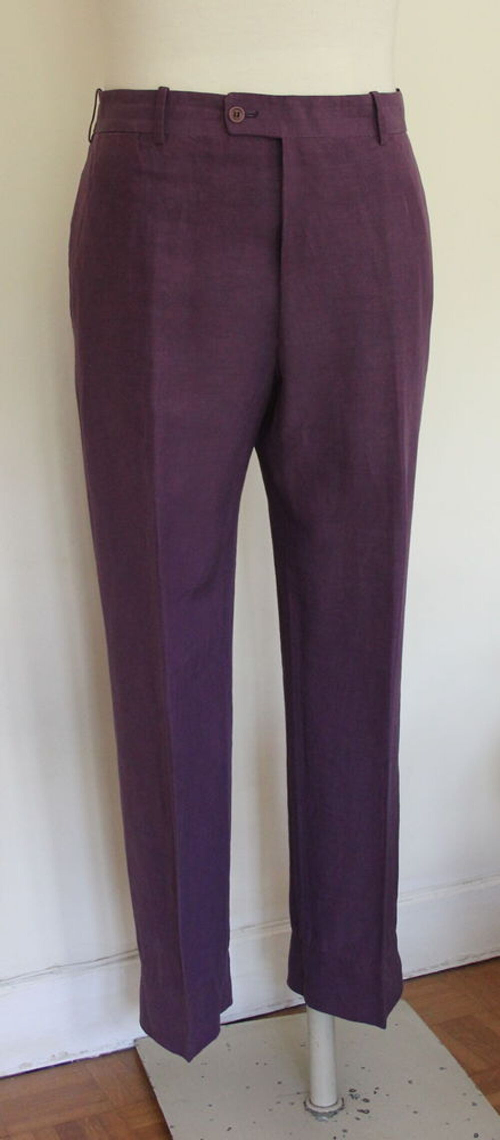 Pantalon lin et soie ARNYS T.50. Vêtements