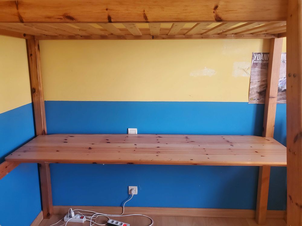 lit +bureau +&eacute;tag&egrave;re Meubles