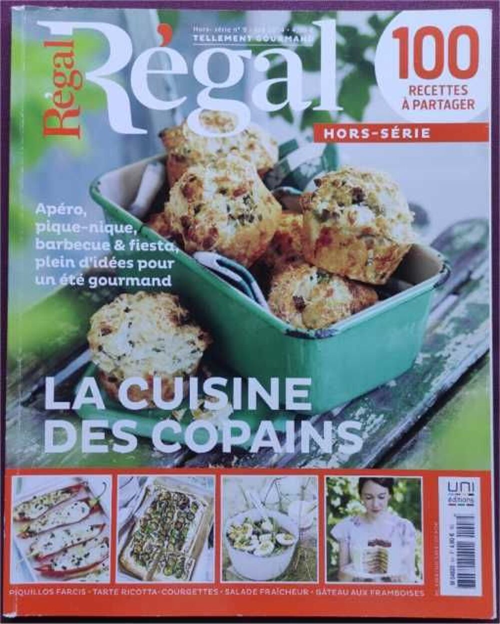 Lot 9 anciens magazines cuisine Livres et BD