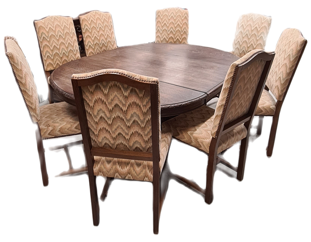 Ensemble Table Henry II &amp; 8 Chaises Louis XIII
Meubles