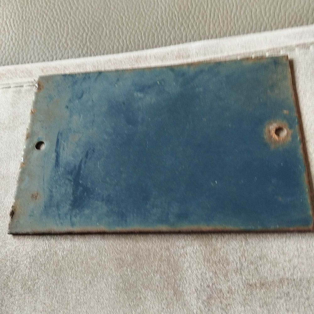 plaques &eacute;maill&eacute;es 