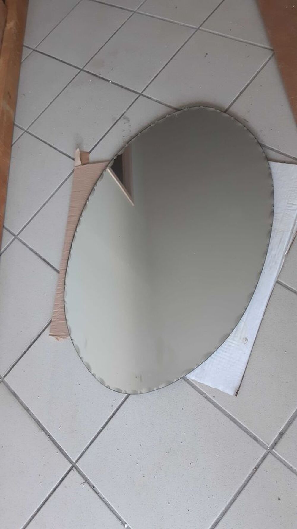 Miroir oval Décoration