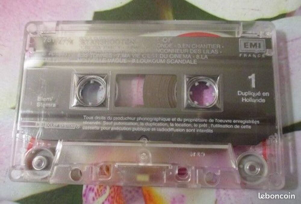 Cassette audio Starshooter CD et vinyles