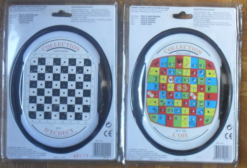 Lot de 2X2 Jeux de Voyage NEUFS Jeux / jouets