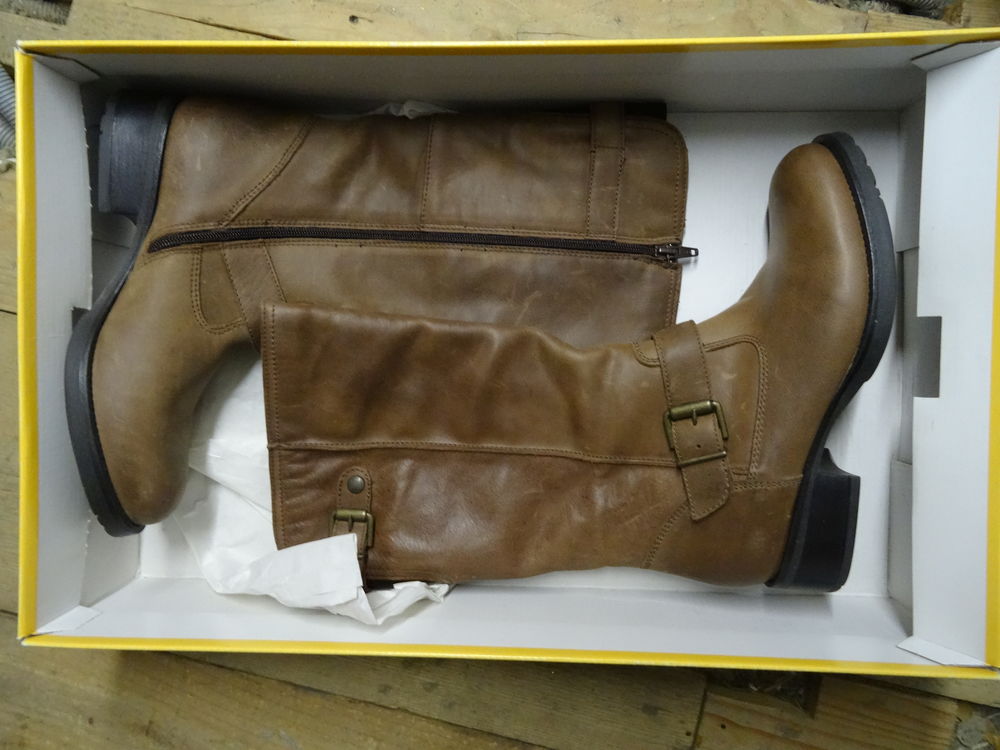 bottes en cuir femme neuve pointure 38 Chaussures