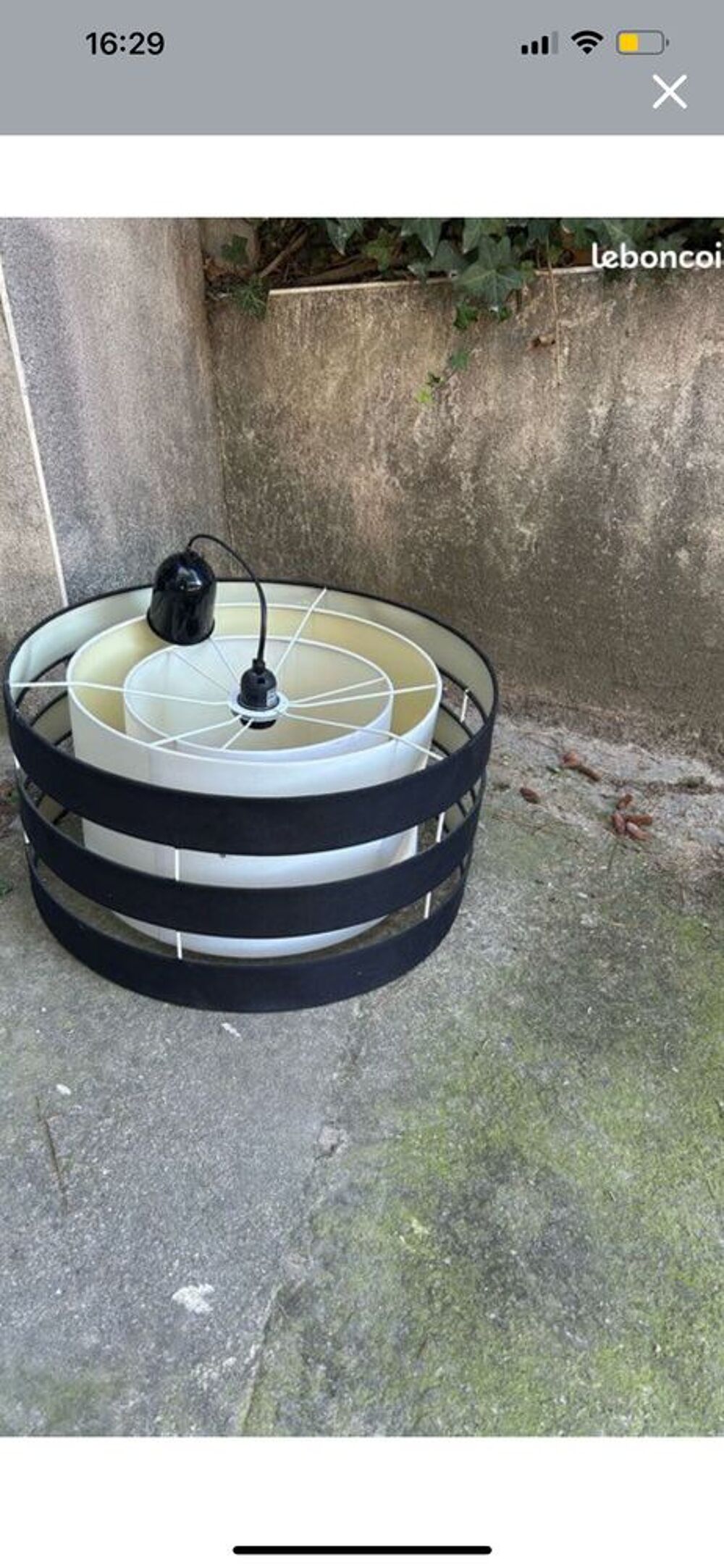 lustre de 35 cm de diam&egrave;tre moderne Décoration