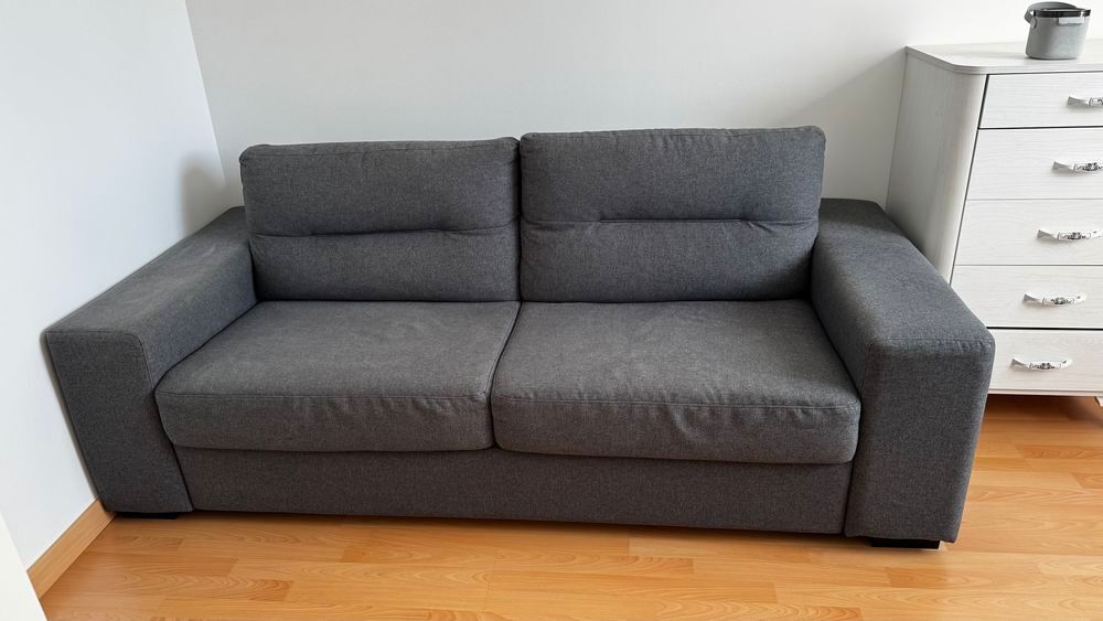 Canap&eacute; Lit Convertible 3 places &amp; Matelas 140x190x18 Meubles