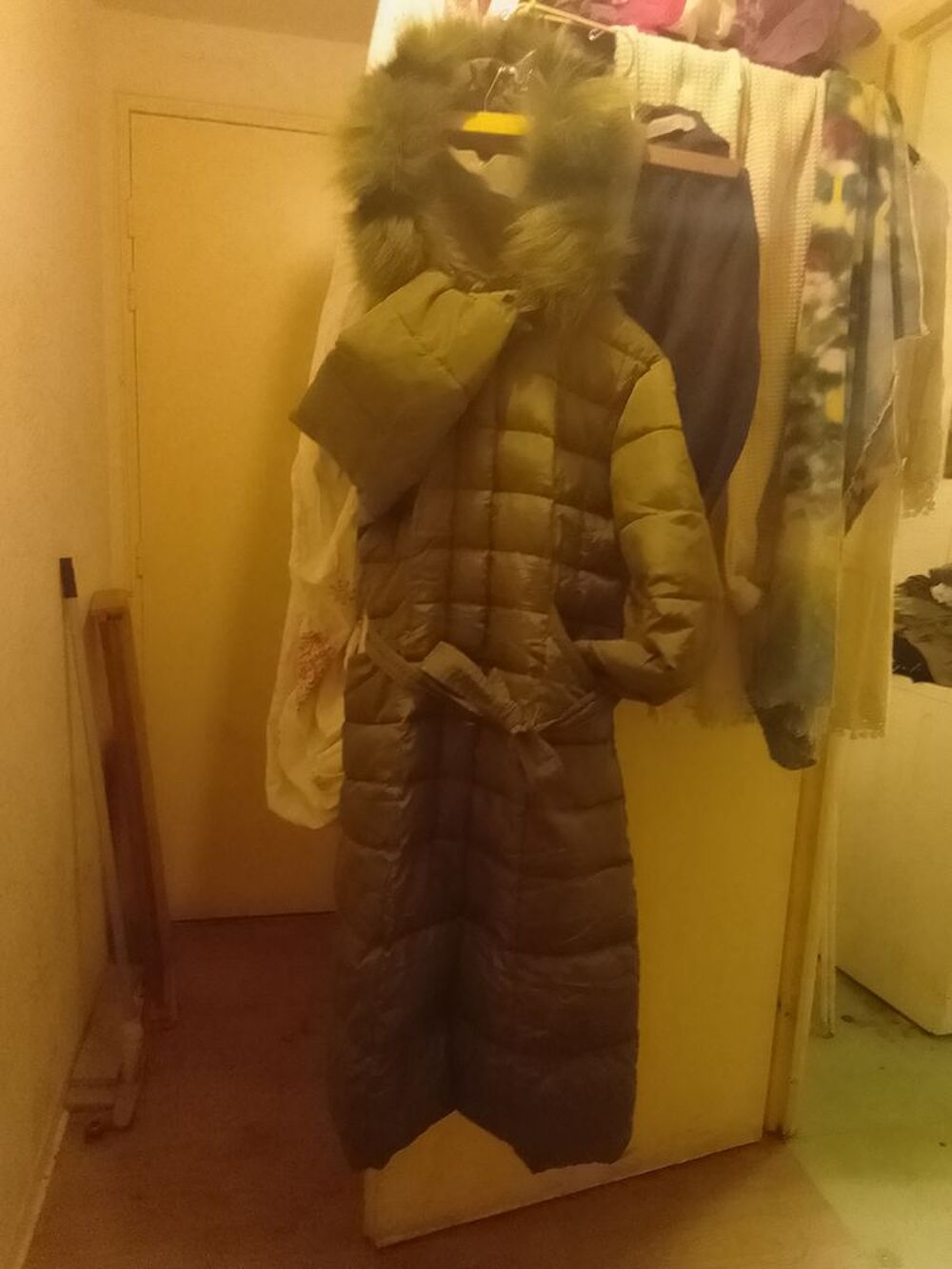 Doudoune femme kaki Vêtements