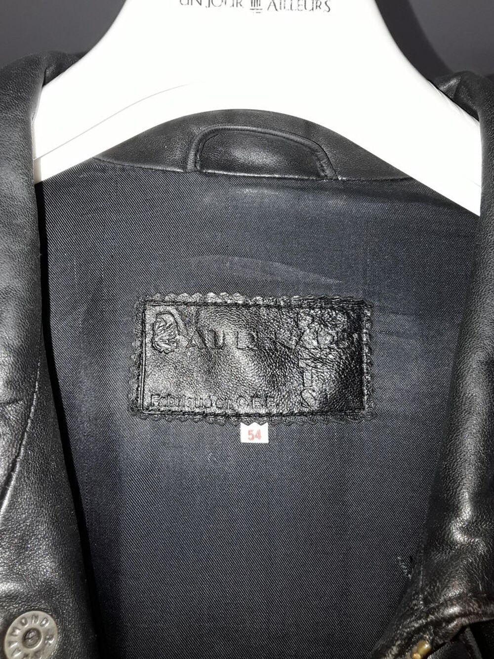 Blouson cuir Vêtements