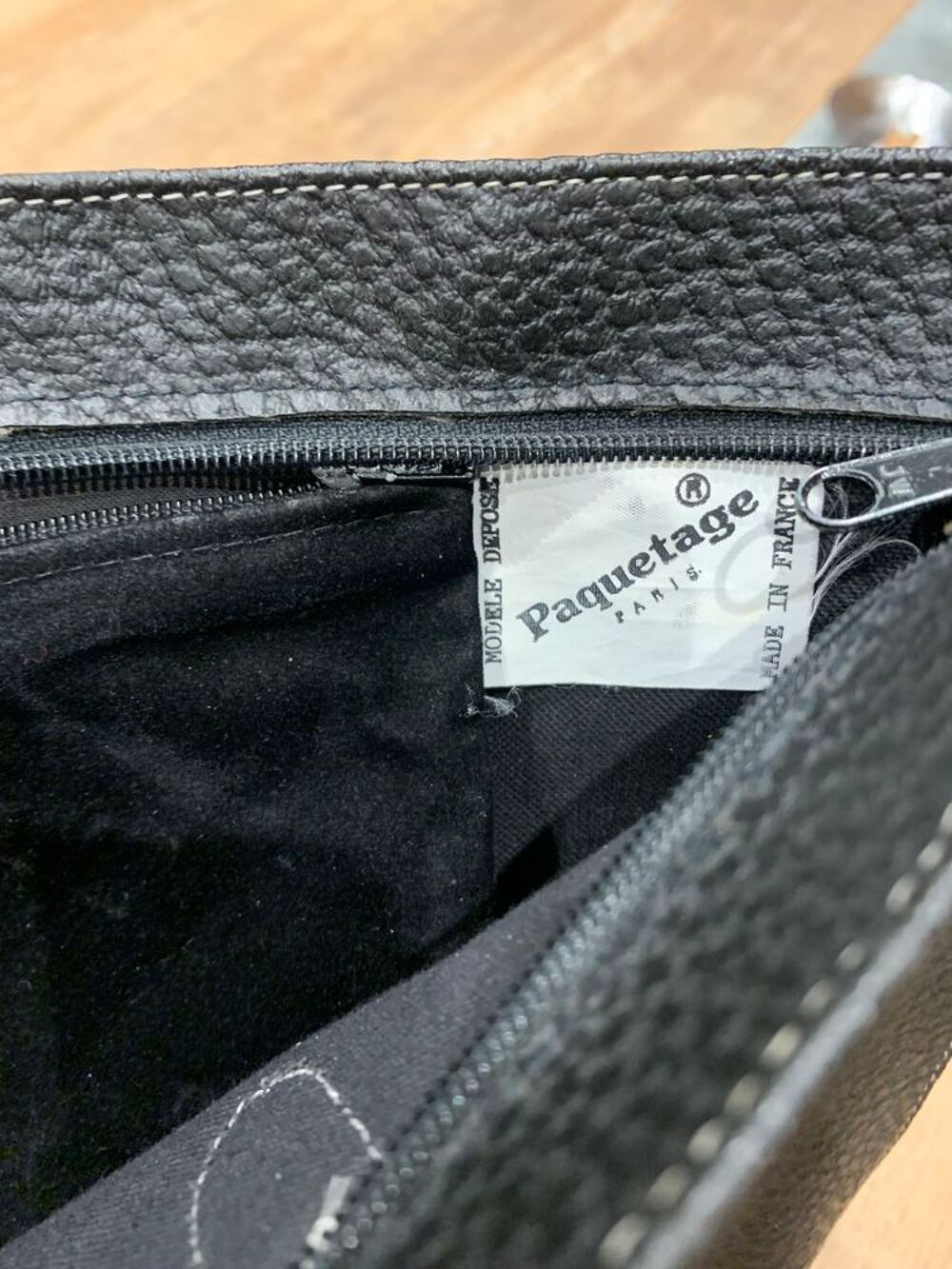 Sac femme " Paquetage - Paris " Maroquinerie